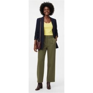 Jones New York Women's Size Small Light Yellow 3/4 Sleeve Top